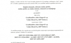 CERTIFIKAT , 30.8.2013